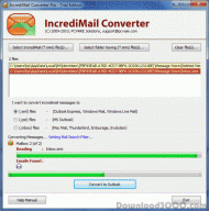 Migrate IncrediMail screenshot